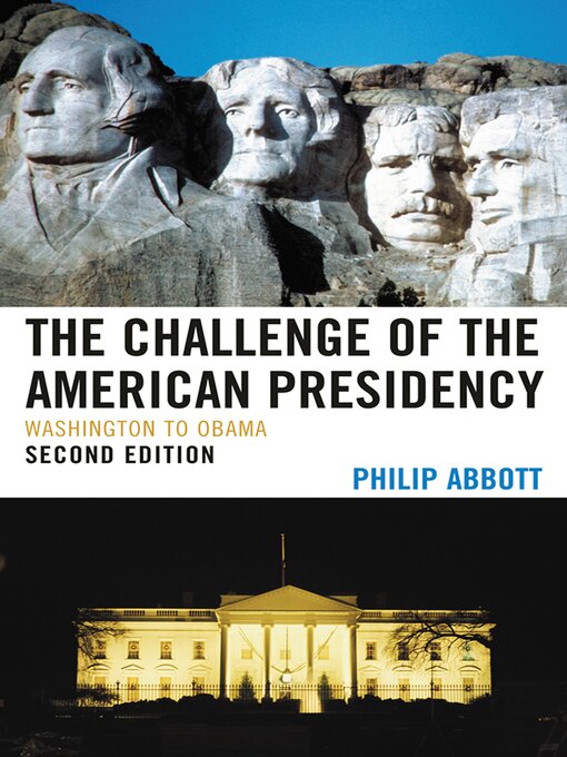 Cover image for The Challenge of the American Presidency